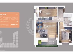 Titan, metrou, apartament 3 camere, preturi promo